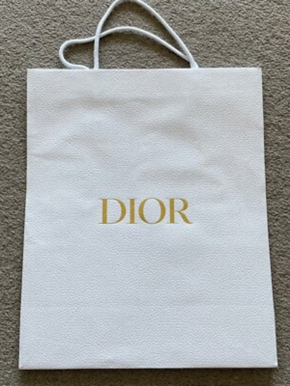 One Dior Shopping Bag and Two Twilly Boxes
